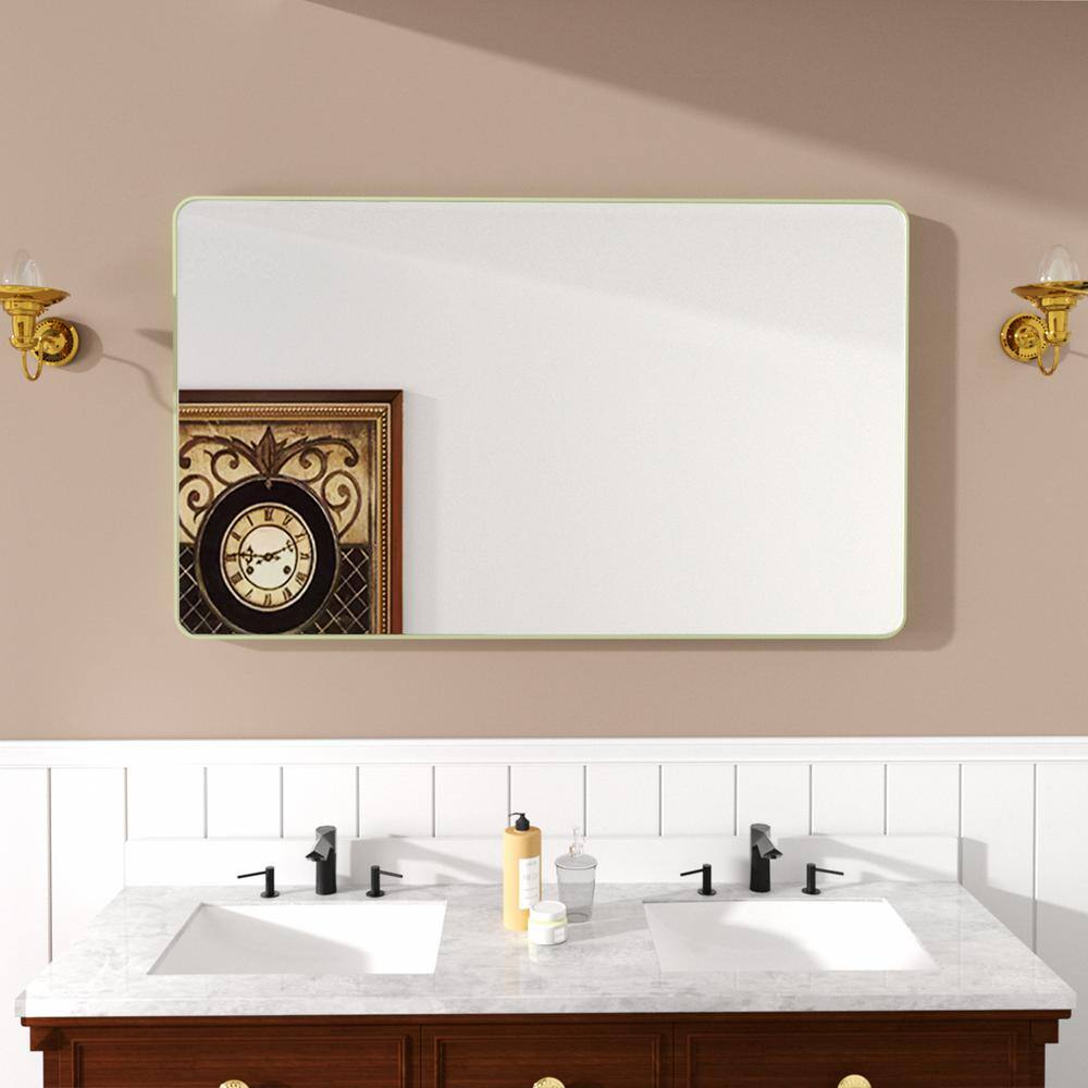 Hermitage Bath Cosy 60 in. W x 36 in. H Rectangular Framed Wall ...