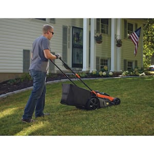 40V MAX 20 in. Battery Powered Walk Behind Push Lawn Mower with (2) 2Ah Batteries & Charger