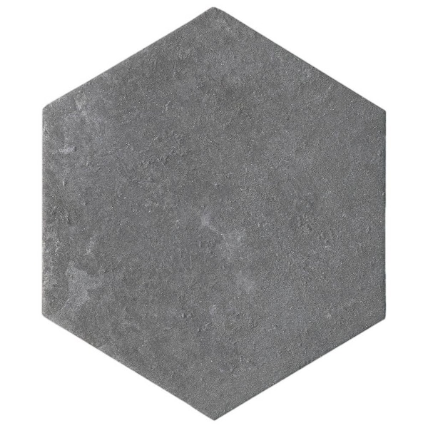 muracnタープHEXA ULTRA GLAY Merola Tile Metro 1 in. Hex Glossy Light Grey 10-1/4 in. x