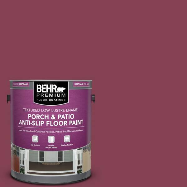 BEHR PREMIUM 1 gal. M1307 Sugar Beet Textured LowLustre Enamel