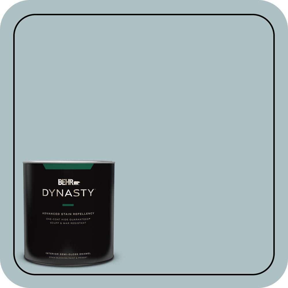 1 qt. #PPU13-14 Ozone One-Coat Hide Semi-Gloss Enamel Interior Stain-Blocking Paint & Primer price history on PriceWatchPro