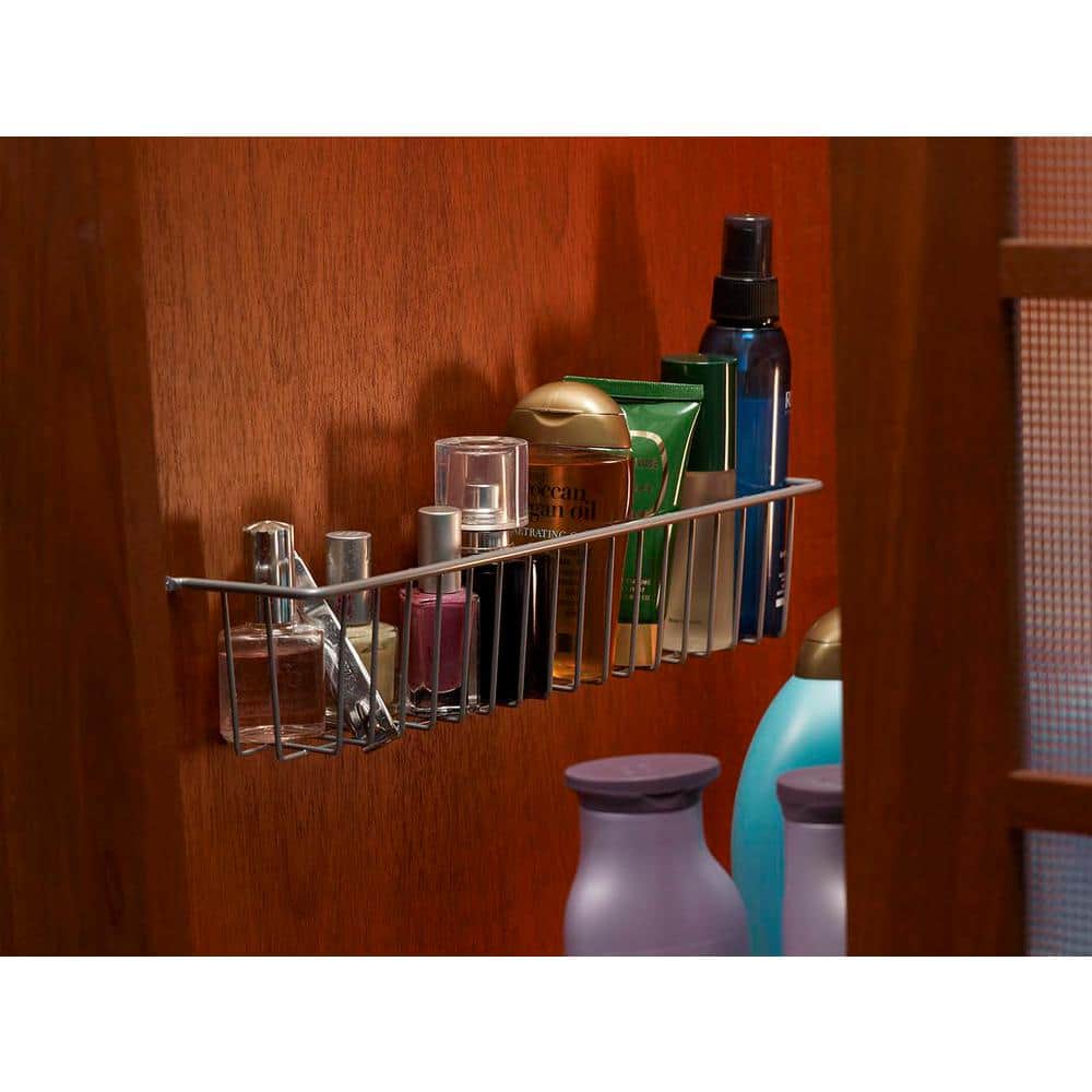 Chrome Rectangular Metal Wire Storage Basket