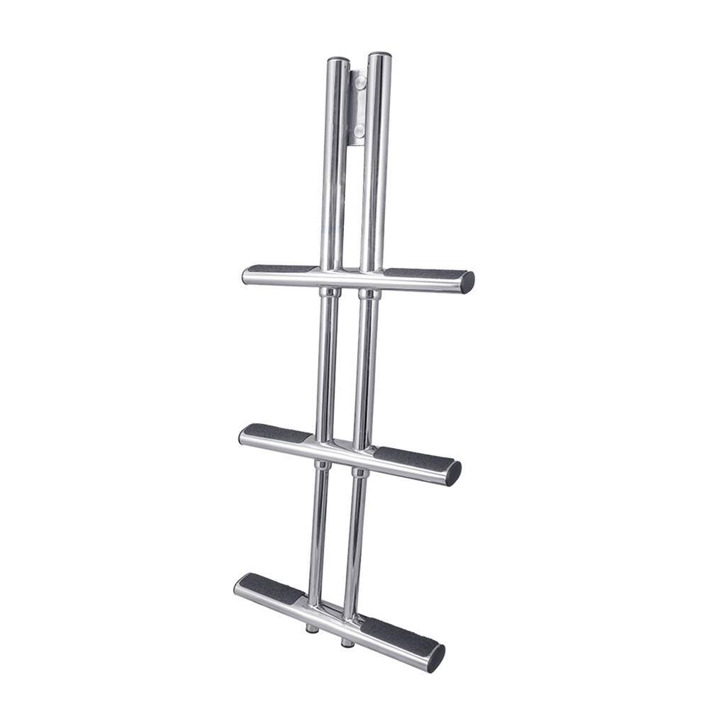 Tommy Docks 3 Step Telescope Dive Stainless Standard Tube Ladder W