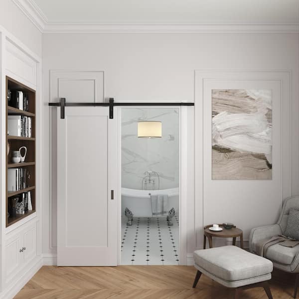32 in. x 84 in. Single Panel Solid Core Composite Primed Smooth Texture Interior Door Slab