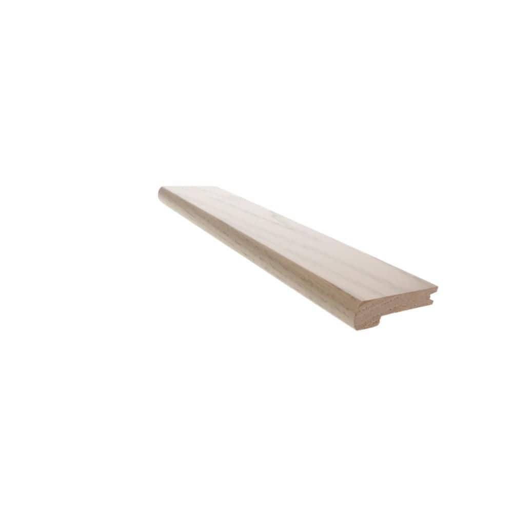 Stair Nose Oak Cornish .375 in. T x 2.75 in. W x 78 in. L Low Gloss Solid Hardwood Trim price history on PriceWatchPro