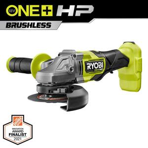 RYOBI ONE+ 18V Cordless 4-1/2 in. Angle Grinder (Tool-Only) P421 