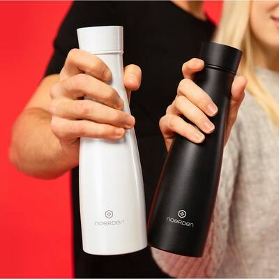 16 oz. Black UV Self-Cleaning Sterilization Stainless Steel Insulated Water Bottle