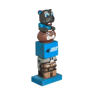 Carolina Panthers Tiki Totem Garden Statue