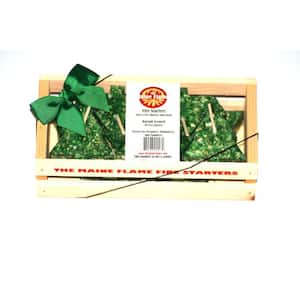 Balsam Scented Fire Starter Gift Crate (10-Pack)