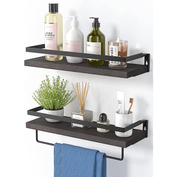 Turtles and Tails: Floating Bathroom Shelves
