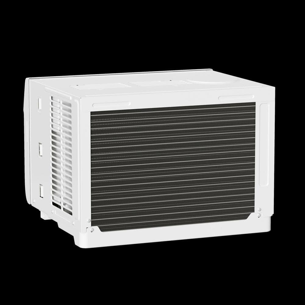 Durastar 8,000 BTU White Window Air Conditioner with Heater and Remote