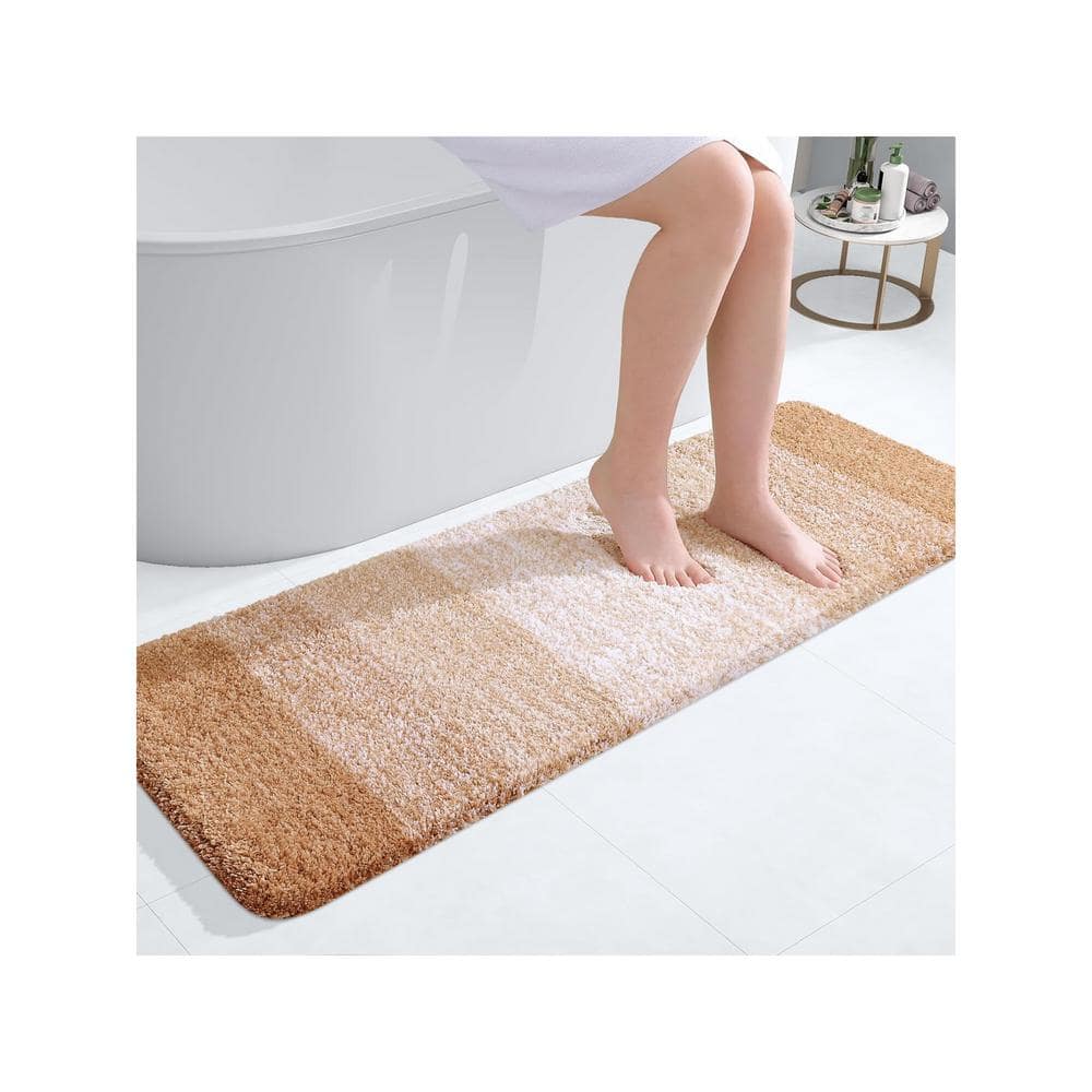 Modern Geometric Non-Slip Soft Bath Mat 16 x 24 Rectangle Abstract Bathroom  Rug