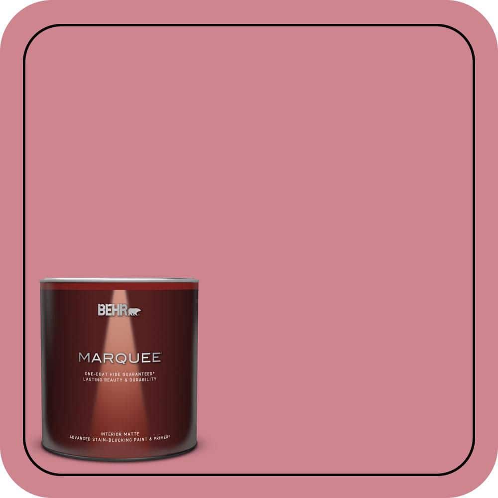 1 qt. #130D-4 Rose Sachet Matte Interior Paint & Primer price history on PriceWatchPro