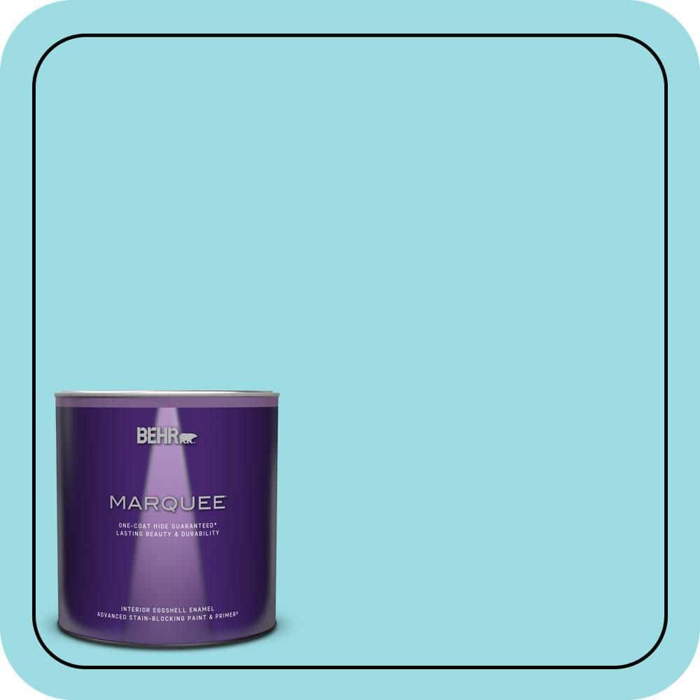 1 qt. #P470-2 Serene Thought Eggshell Enamel Interior Paint & Primer price history on PriceWatchPro