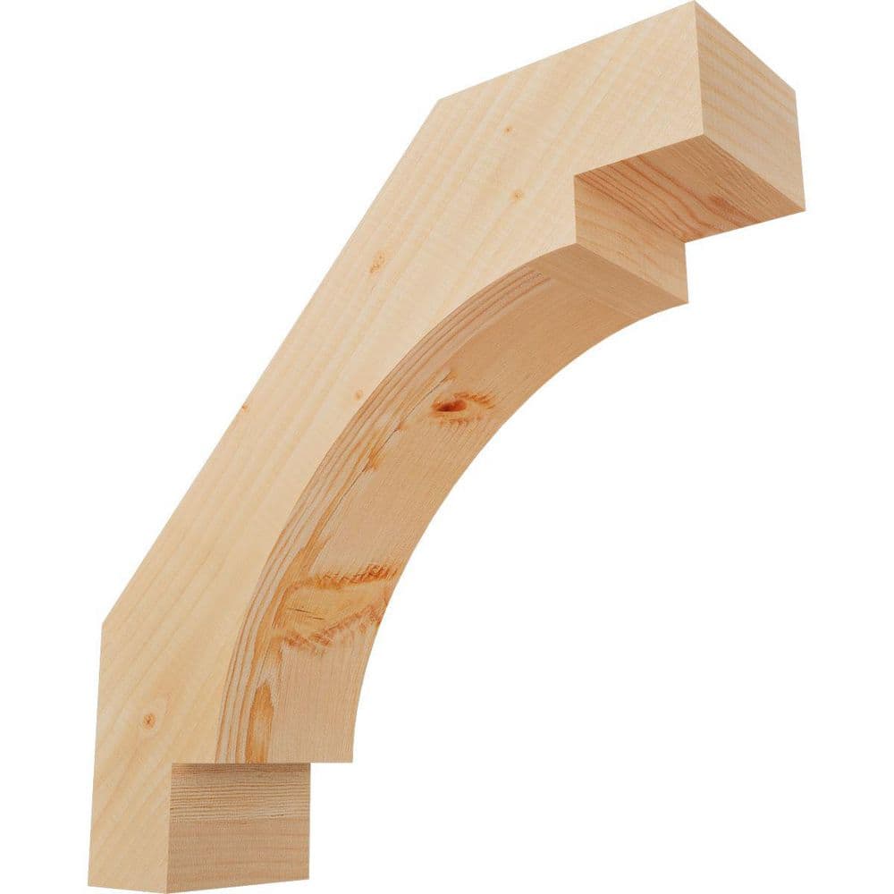 "5 1/2""W x 20""D x 20""H Merced Smooth Knee Brace, Douglas Fir" price history on PriceWatchPro