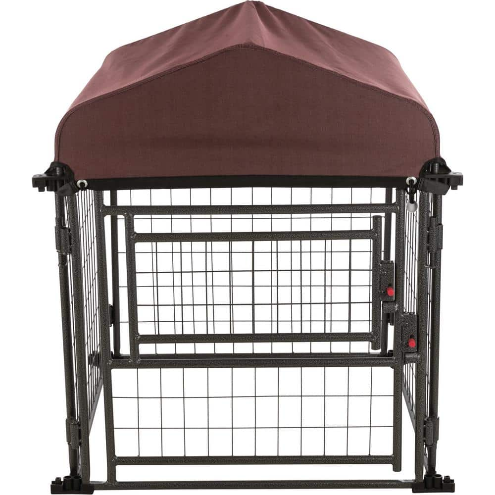 EAN 4011905392103 product image for Deluxe Outdoor Dog Kennel with Cover, Small | upcitemdb.com