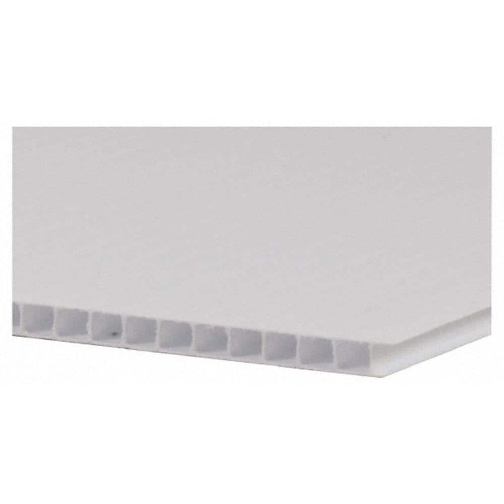 LEXAN Thermoclear 36 in. x 72 in. x 1/4 in. (6mm) Clear Multiwall