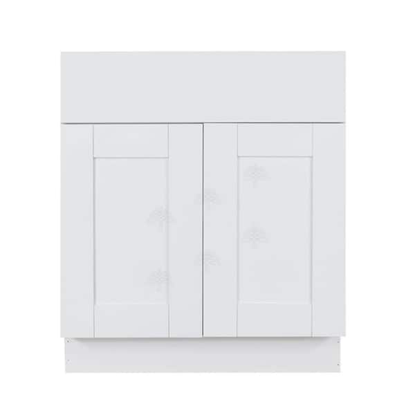 LIFEART CABINETRY Anchester Assembled 24 in. W x 21 in. D x 33 in. H Bath Vanity Cabinet Only with 2 Door