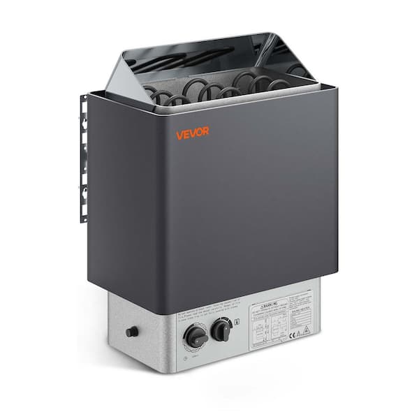 Sauna Heater 4.5 KW 220V Electric Sauna Stove 3h Timer Steam Bath Sauna Heater with Built-In Controls