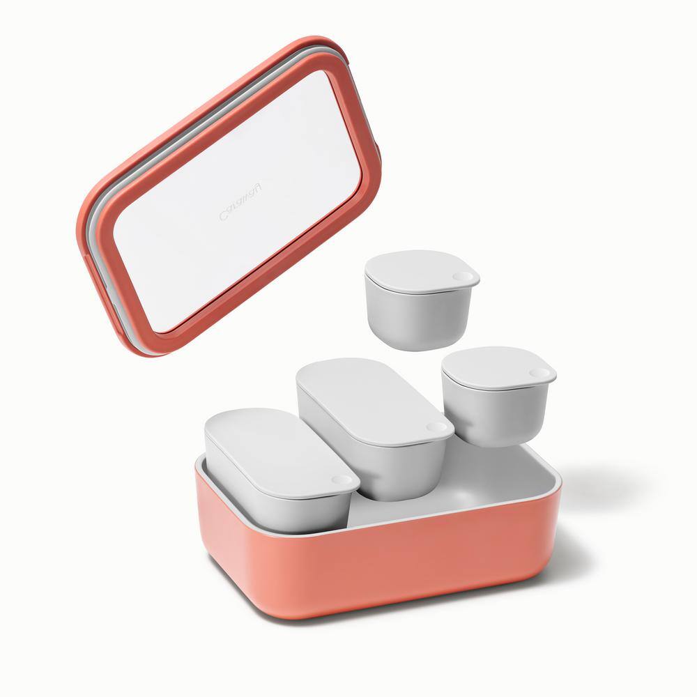 Perracotta 14-Piece Contemporary Glass Food Storage Set