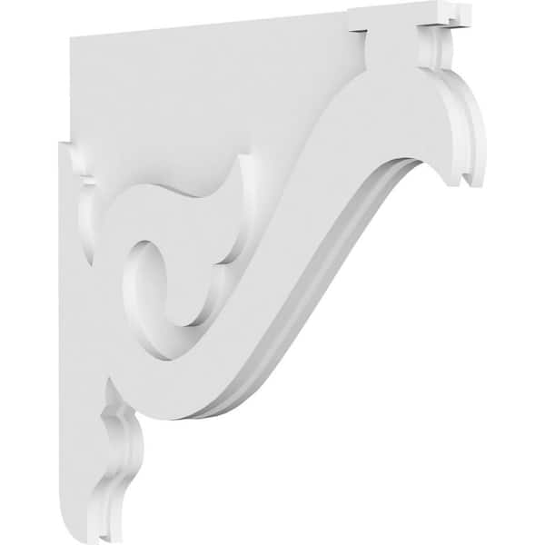 Ekena Millwork 1-7/8 in. x 20 in. x 20 in. PVC Florence Corbel