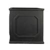 MPG 22 in. H Cube Planter in Black PC1442