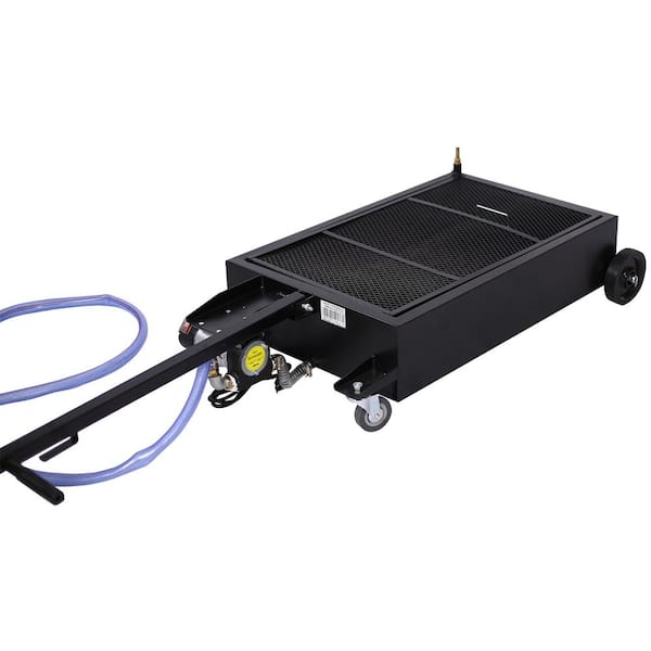 25 Gal. Low-Profile Oil Drain with Electric Pump and 7ft. Hose