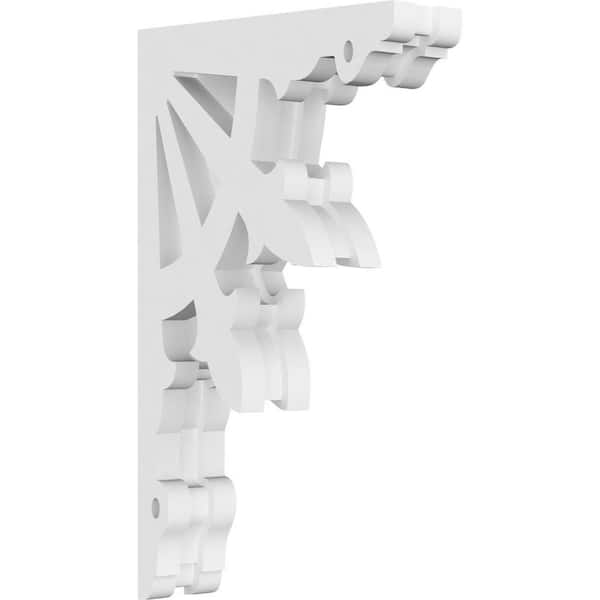 Ekena Millwork Riley 1.5 in. W x 11 in. H x 6.5 in. D Signature Urethane Polyurethane Corbel