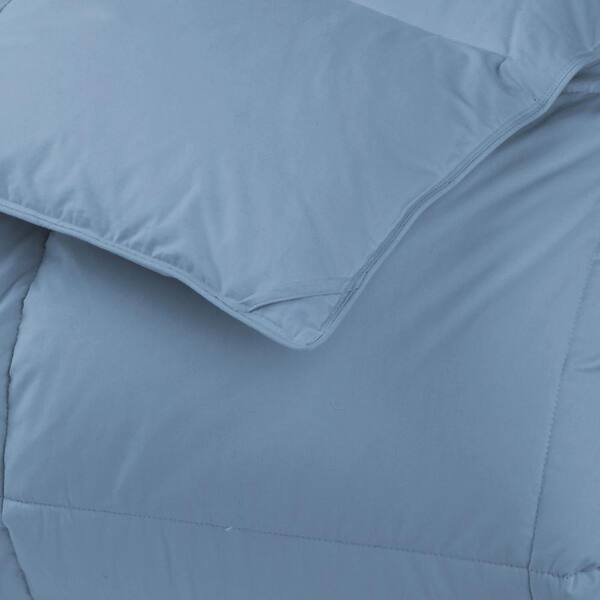 light blue down alternative comforter