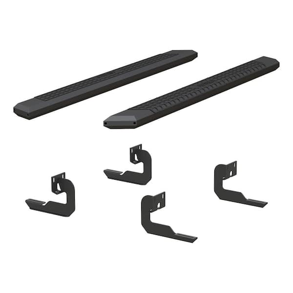 Aries AdvantEDGE Black Aluminum 75-Inch Truck Running Boards, Select Ford F-150