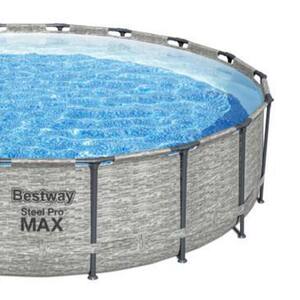 Steel Pro MAX 16 ft. Round Above Ground Pool Set with 3-Layer Liner