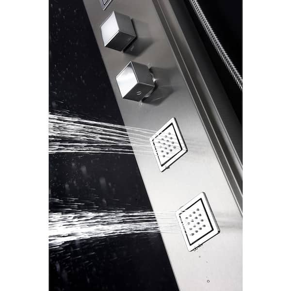 ANZZI VISOR Series 60 in. 4-Jetted Full Body Shower Panel System