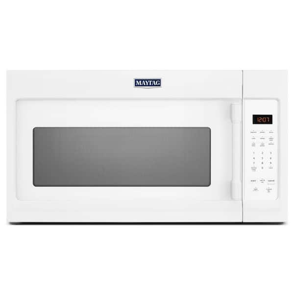Maytag 1.7 cu. ft. Over the Range Microwave Hood in White