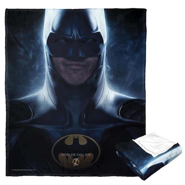 THE NORTHWEST GROUP Wb The Flash Batman Silk Touch Multi-Colored Throw ...