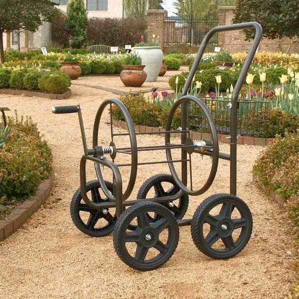 4-Wheel Residential Hose Reel Cart Up to 250 ft. (2-Pack) 2 x LBG