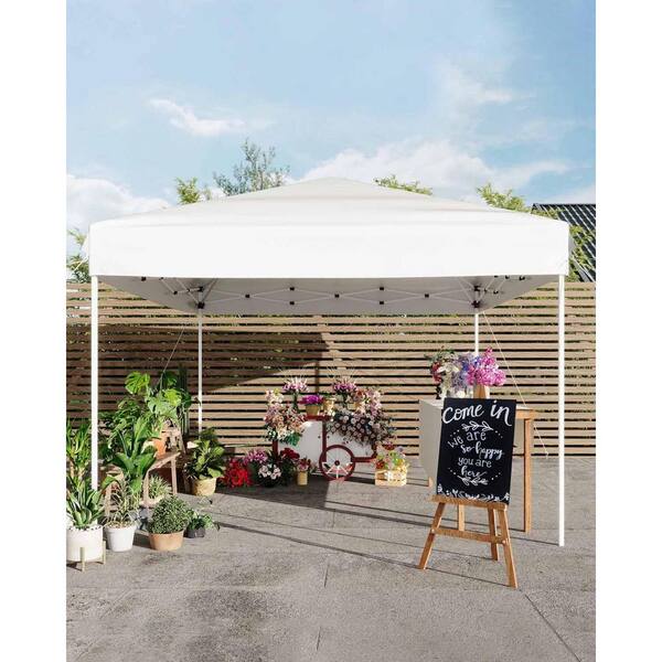 Garvee 10 ft. x 10 ft. Instant Pop Up Canopy Tent Sun Shelter in