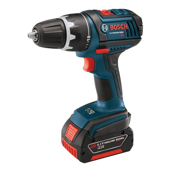 Bosch 18-Volt Compact Tough Drill Driver with (1) 1.5 Ah and (1) 3.0 Ah Batteries