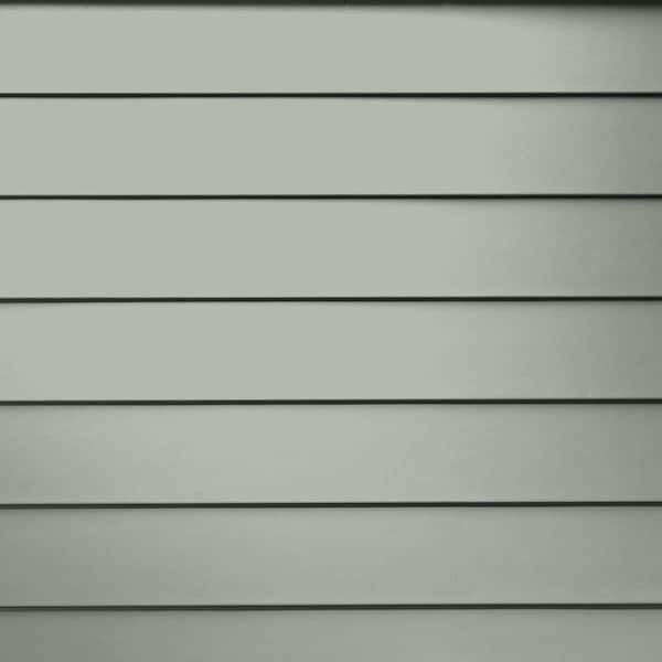 James Hardie Sample Board Magnolia Home Collection 6.25 in. x 4 in. Dried Eucalyptus Fiber Cement Smooth Siding