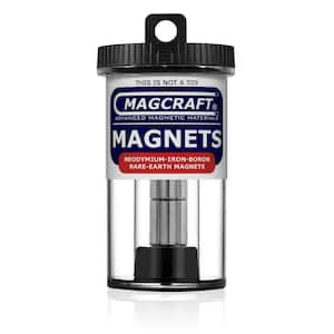 Rare Earth 1/4 in. x 3/4 in. Rod Magnet (8-Pack)