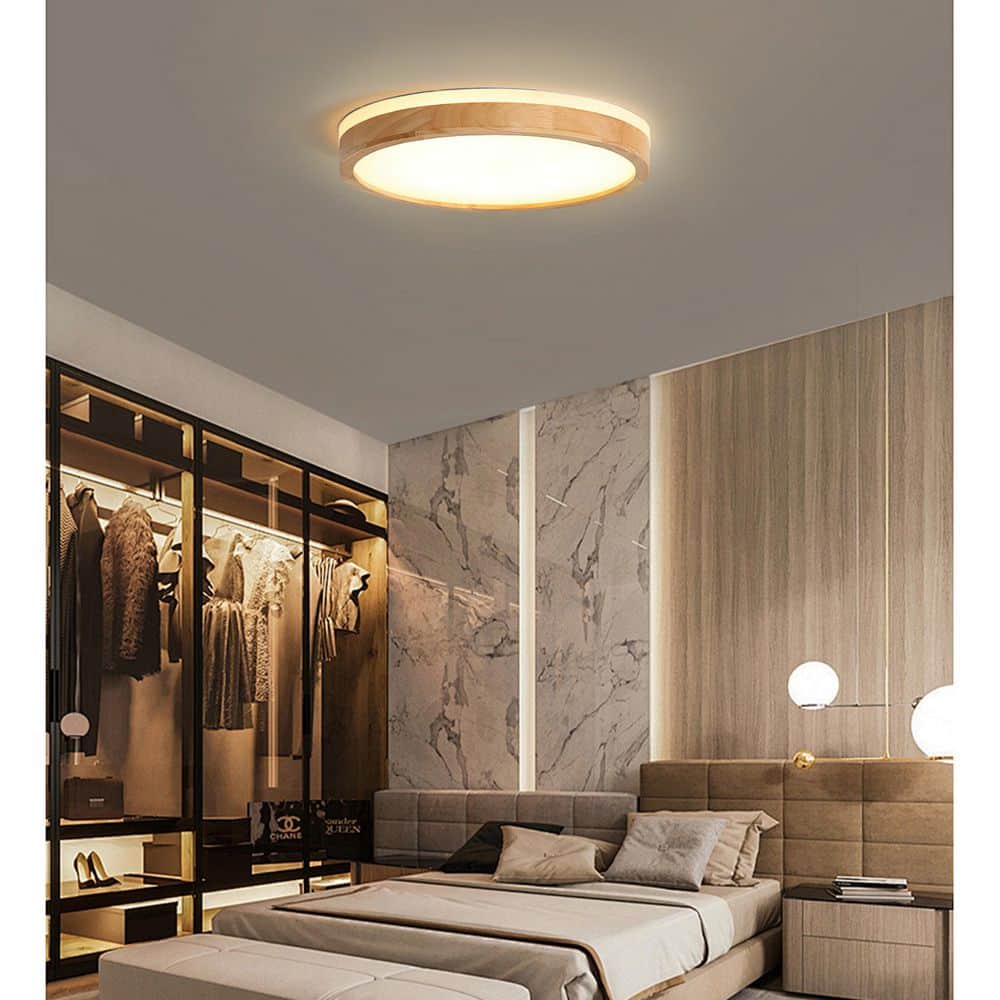 yellow-wood-huoku-flush-mount-