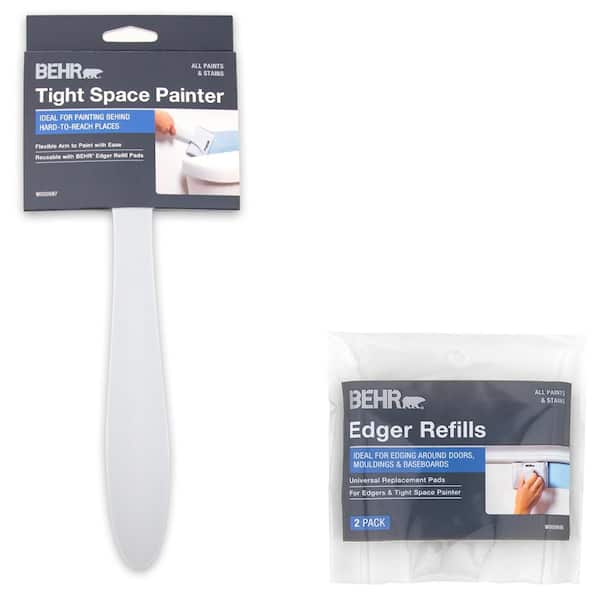 BEHR 5 in. Tight Space Painter for Hard to Reach Places with Refill Pad 2-Pack