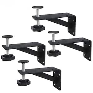 4-Pack 2.5 in. H x 4.5 in. W x 1.65 in. D Undermount Sink Brackets, Undermount Sink Support, Undermount Sink Repair kit