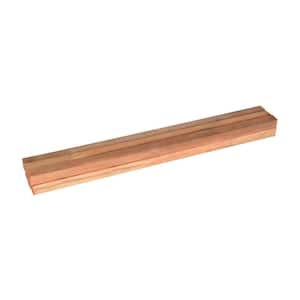 2 in. x 2 in. x 3 ft. Cedar Square End Baluster (6-Pack)