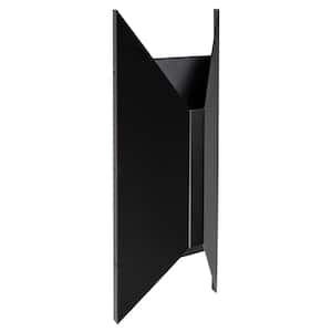 Black Outdoor LED Wall Wash, Up and Down, Hardwired, Sconce, Modern Porch Light, 1000 Lumens, 5 CCT 2700K-5000K