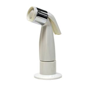 Economy Kitchen Side Spray with Guide in White