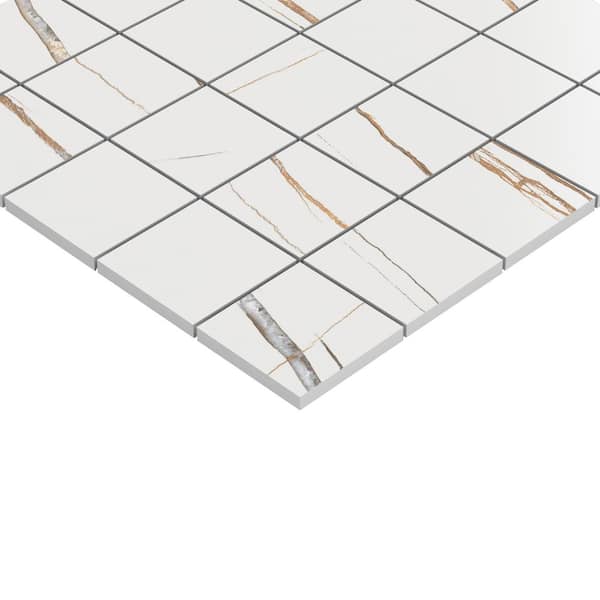 Ivy Hill Tile Terius Sahara Blanco 4 in. x 0.41 in. Matte