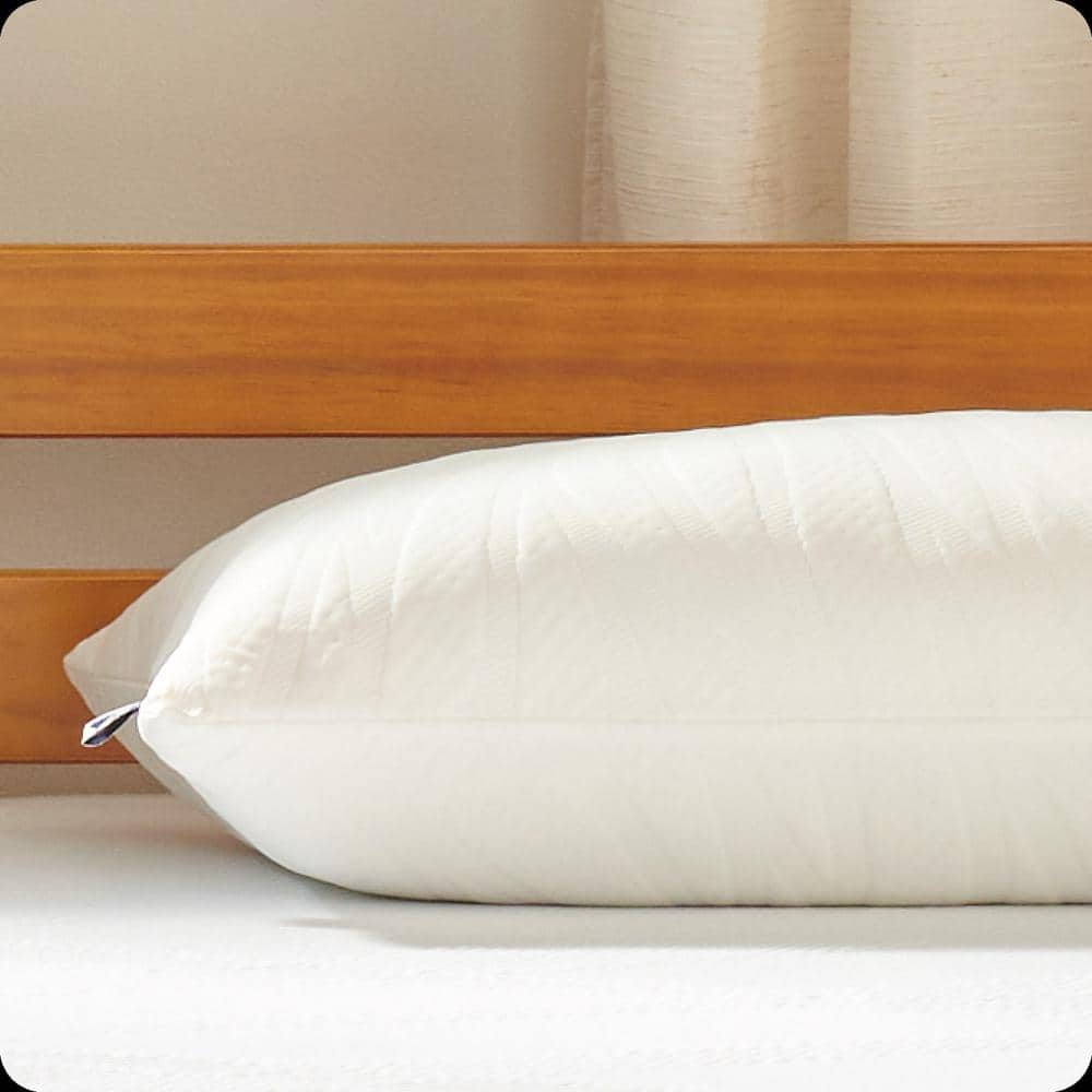 Sealy Dreamlife Standard White Shredded Memory Foam Pillow