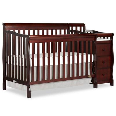crib cherry wood