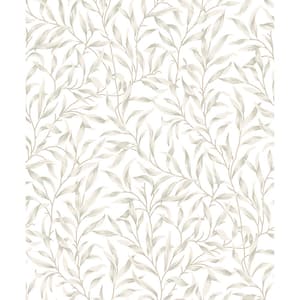 Neutral Willow Trail Vinyl Peel and Stick Wallpaper Roll (Covers 31.35 sq. ft.)