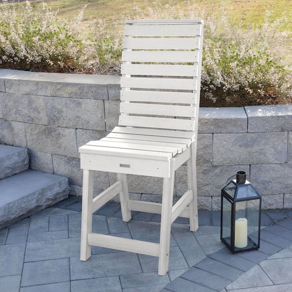 Weatherly White Recycled Plastic Counter Height Side Chair